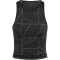hummel hmlMT ENERGY Seamless Cropped Sport-Top Damen black/asphalt melange M