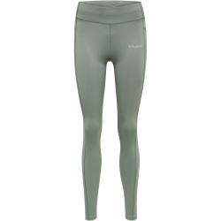 hummel hmlMT CHIPO Mid Waist Tights Damen lily pad L