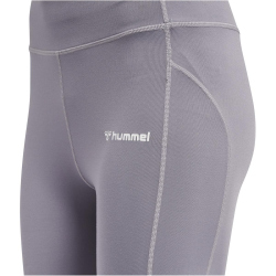 hummel hmlMT CHIPO Mid Waist Tights Damen minimal gray XS