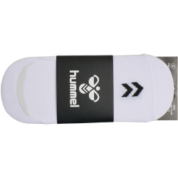 6er Pack hummel hmlCHEVRON No-Show F&uuml;&szlig;linge white 10 (36-40)