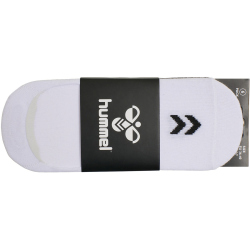 6er Pack hummel hmlCHEVRON No-Show Füßlinge white/black/grey 10 (36-40)