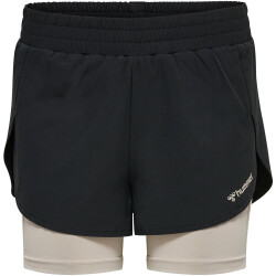 hummel hmlMT TRACK 2in1 Shorts Damen black L