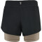 hummel hmlMT TRACK 2in1 Shorts Damen black L