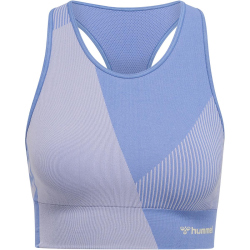 hummel hmlMT UNITE Seamless Sport-BH Damen marina/lavender L