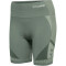 hummel hmlMT UNITE Seamless High-Waist Shorts Damen laurel wreath/lily pad M