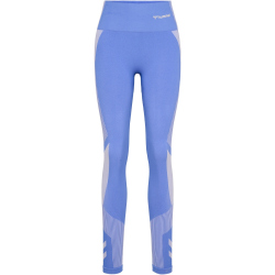 hummel hmlMT UNITE Seamless High-Waist Tights Damen marina/lavender M