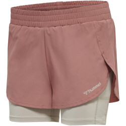 hummel hmlMT TRACK 2in1 Shorts Damen withered rose M