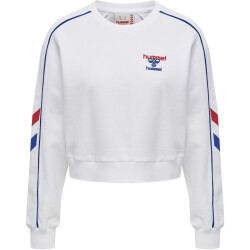 hummel hmlIC DURBAN cropped Sweatshirt Damen white L