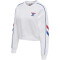 hummel hmlIC DURBAN cropped Sweatshirt Damen white L