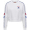 hummel hmlIC DURBAN cropped Sweatshirt Damen white L
