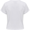 hummel hmlIC TEXAS Cropped T-Shirt Damen white/true blue L