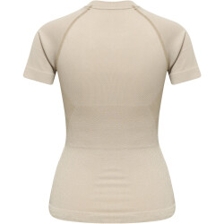 hummel hmlCLEA Seamless Funktionsshirt Damen chateau gray M
