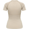 hummel hmlCLEA Seamless Funktionsshirt Damen chateau gray M