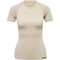 hummel hmlCLEA Seamless Funktionsshirt Damen chateau gray M