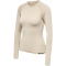 hummel hmlCLEA Seamless langarm Funktionsshirt Damen chateau gray L