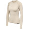 hummel hmlCLEA Seamless langarm Funktionsshirt Damen chateau gray XS
