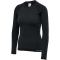 hummel hmlCLEA Seamless langarm Funktionsshirt Damen black melange L