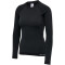 hummel hmlCLEA Seamless langarm Funktionsshirt Damen black melange XS