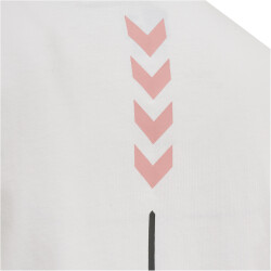 hummel hmlTE CALI T-Shirt Damen white/withered rose M