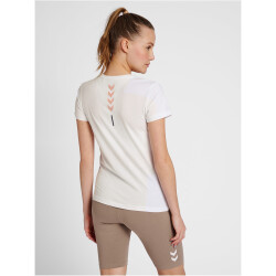 hummel hmlTE CALI T-Shirt Damen white/withered rose M