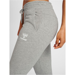 hummel hmlNONI 2.0 tapered Jogginghose Damen grey melange L