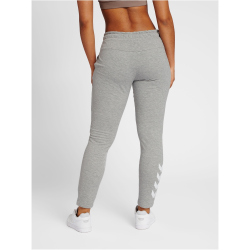 hummel hmlNONI 2.0 tapered Jogginghose Damen grey melange M