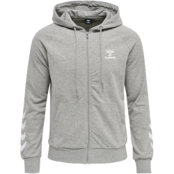 hummel hmlISAM 2.0 Kapuzenjacke Herren grey melange XXL