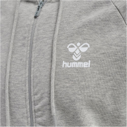 hummel hmlISAM 2.0 Kapuzenjacke Herren grey melange XXL