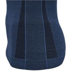 hummel hmlTE MIKE Seamless Mesh Funktionsshirt Herren insignia blue/black melange L