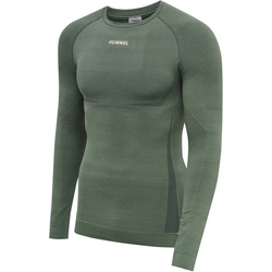 hummel hmlTE MIKE Seamless Funktionsshirt Herren laurel wreath/lily pad melange M