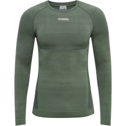 hummel hmlTE MIKE Seamless Funktionsshirt Herren laurel wreath/lily pad melange M