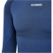 hummel hmlTE MIKE Seamless Funktionsshirt Herren insignia blue/black melange L