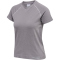 hummel hmlMT FLOW Seamless Funktionsshirt Damen minimal gray L