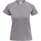 hummel hmlMT FLOW Seamless Funktionsshirt Damen minimal gray L
