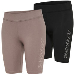 2er Pack hummel hmlTE MAJA Mid Waist Fitnessshorts...
