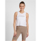 2er Pack hummel hmlTE CALI Cropped Tanktop black/white driftwood L