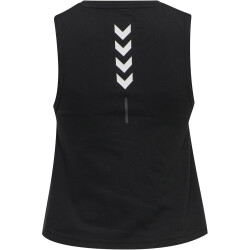 2er Pack hummel hmlTE CALI Cropped Tanktop black/white driftwood XS