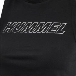 2er Pack hummel hmlTE CALI Cropped Tanktop black/white driftwood XS