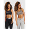 2er Pack hummel hmlTE TOLA Sport-BH black/driftwood S