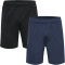 2er Pack hummel hmlTE TOPAZ Shorts black/insigina blue XXL