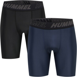 2er Pack hummel hmlTE TOPAZ Fitnessshorts black/insigina...