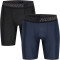 2er Pack hummel hmlTE TOPAZ Fitnessshorts black/insigina blue XXL