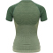 hummel hmlCLEA Seamless Funktionsshirt Damen laurel wreath/lily pad melange L