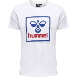 hummel hmlISAM 2.0 T-Shirt Herren white/blue/red XXL