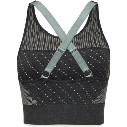 hummel hmlMT HANA Seamless Sport-Top Damen black melange L