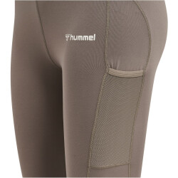 hummel hmlMT CHIPO Mid Waist Tights Damen driftwood L
