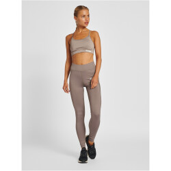 hummel hmlMT CHIPO Mid Waist Tights Damen driftwood L