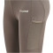 hummel hmlMT CHIPO Mid Waist Tights Damen driftwood L