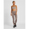 hummel hmlMT CHIPO Mid Waist Tights Damen driftwood L