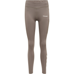 hummel hmlMT CHIPO Mid Waist Tights Damen driftwood XS